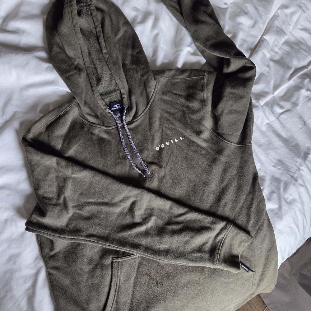 O'Neill Men's Olive Green Hoodie Sweater